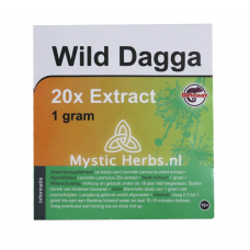 Vild Dagga 20X ekstrakt - 1 gram